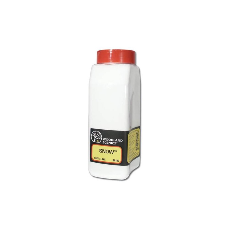Woodland Scenics SN140 SOFT FLAKE SNOW 32OZ