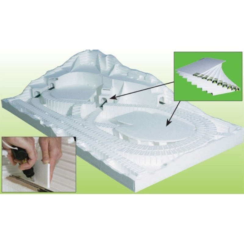Woodland Scenics ST1423 Foam Sheet – 1/2 x 12 x 24 (1 sheet/pkg)