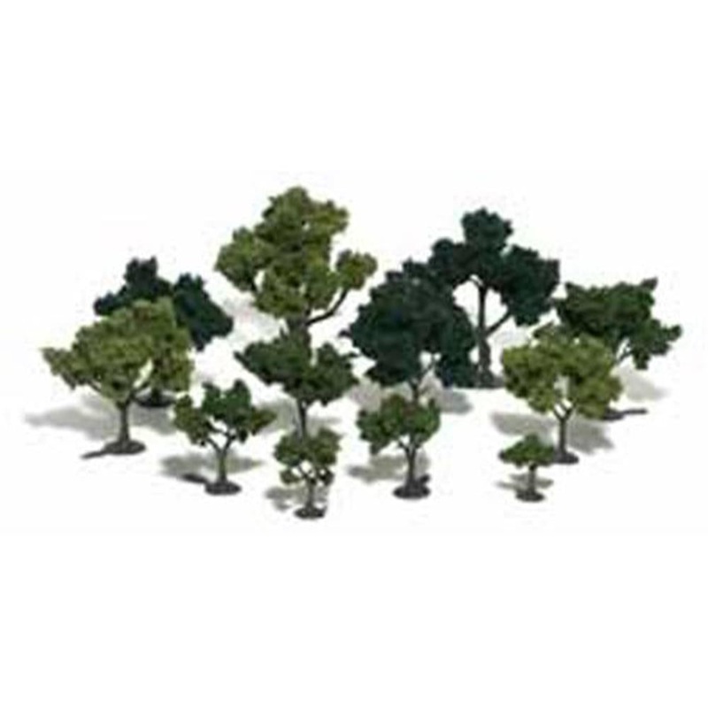 Woodland Scenics TR1101 TREE KITS 3/4-3IN 36PCS