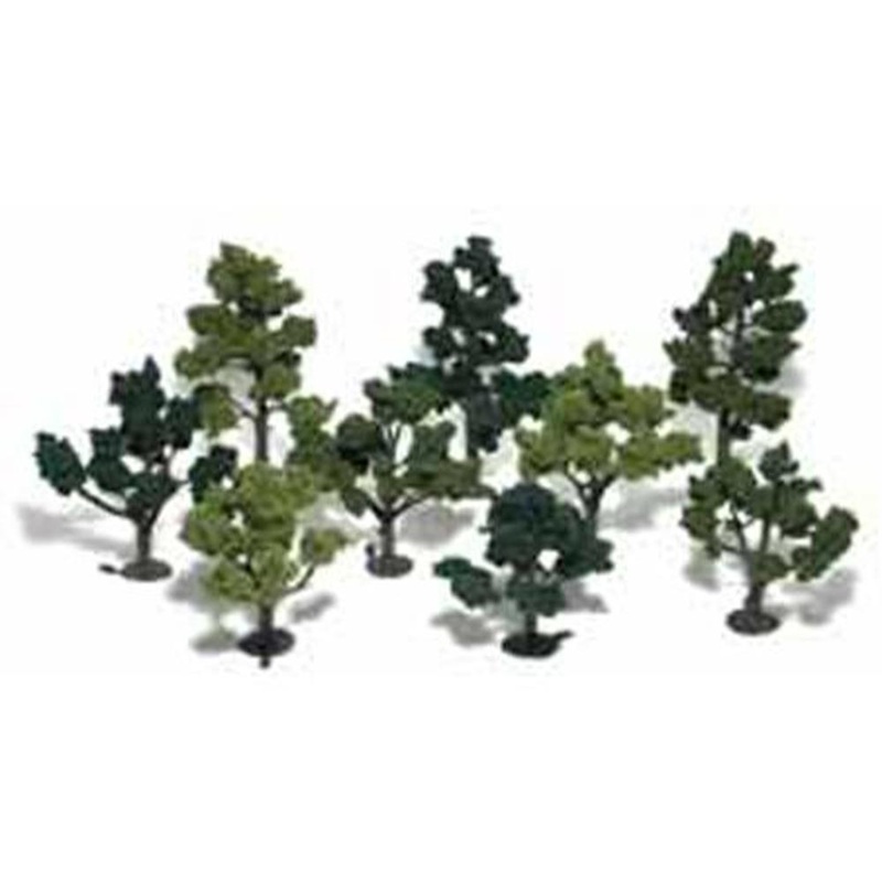 Woodland Scenics TR1102 TREES 3-5INCH 14 KITSET