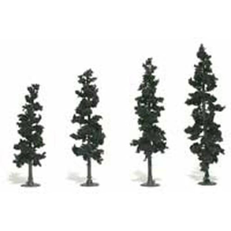 Woodland Scenics TR1105 24 PINE TREES 4-6INCHES CONN