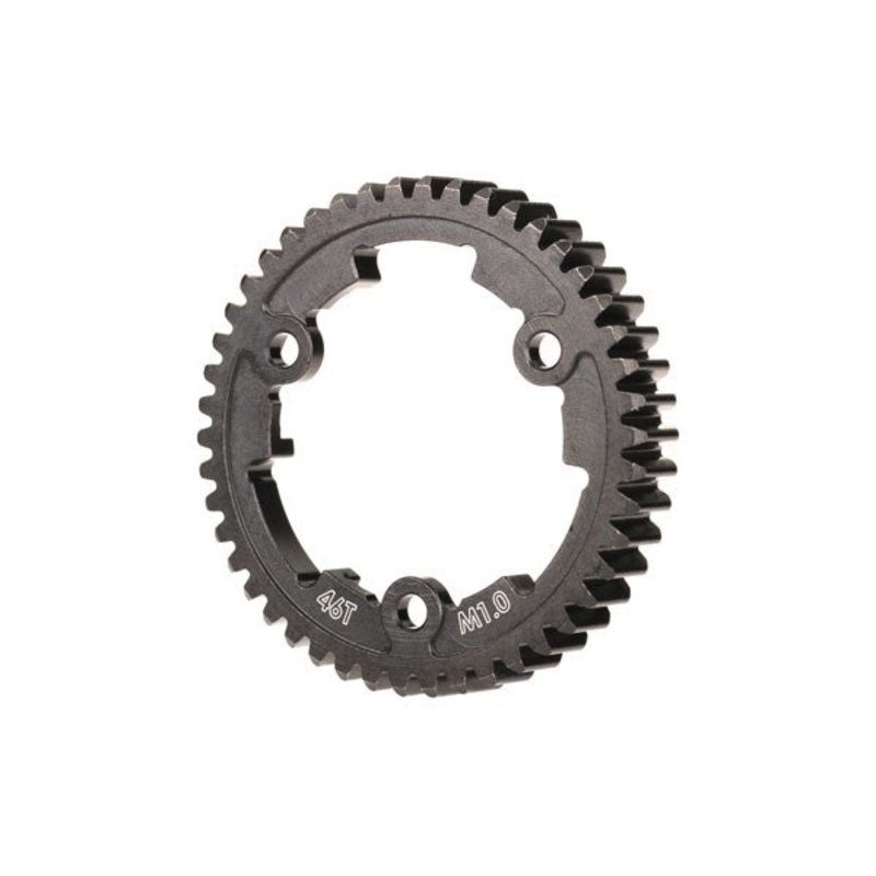 zTraxxas 6442 Spur gear 46-tooth steel (wide face 1.0 metric pitch)