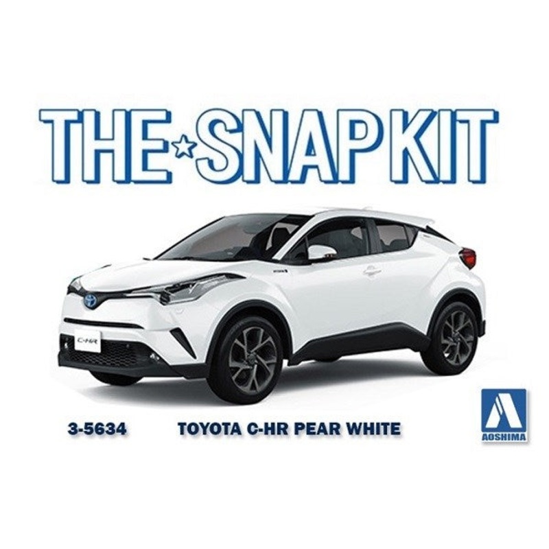 Aoshima 5634 1/32 TOYOTA C-HR – WHITE PEARL