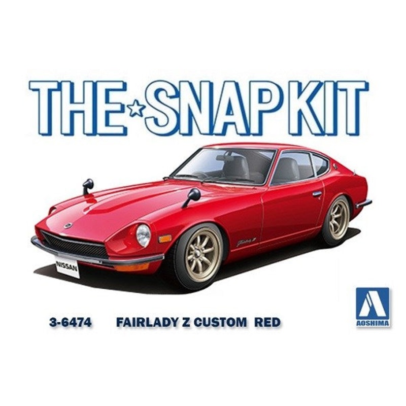 Aoshima 6474 1/32 NISSAN S30 FAIRLADY Z CUSTOM RED