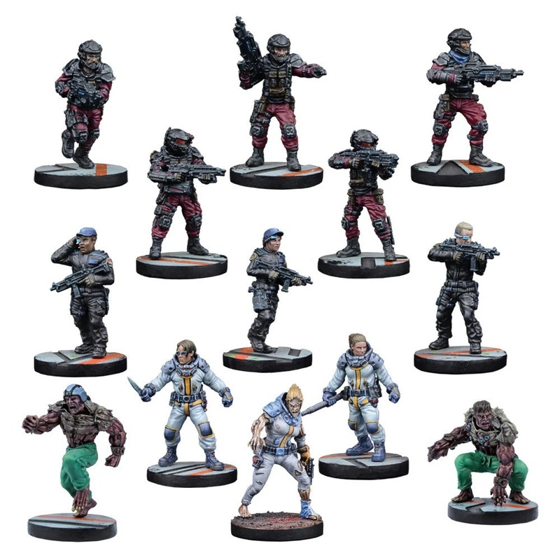 Mantic Games MGDZZ101 Deadzone Mazon Labs Field Research Team Starter