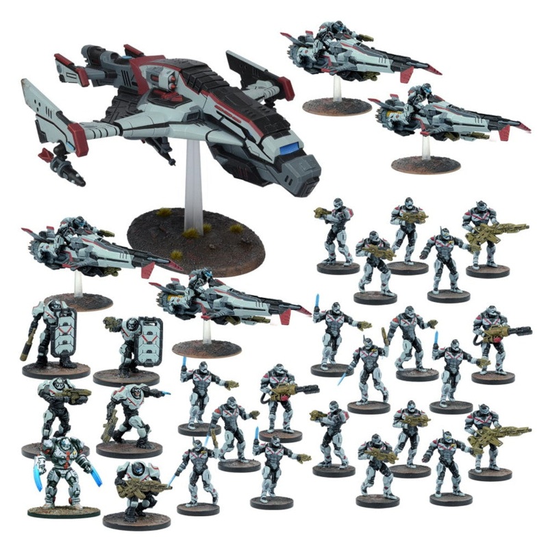Mantic Games MGFFE101 Firefight Enforcer Strike Force