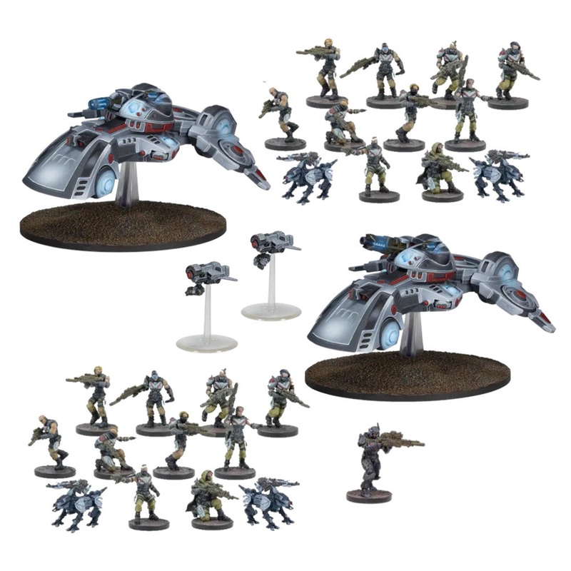 Mantic Games MGFFE301 Firefight Enforcer Pathfinder Recon Force