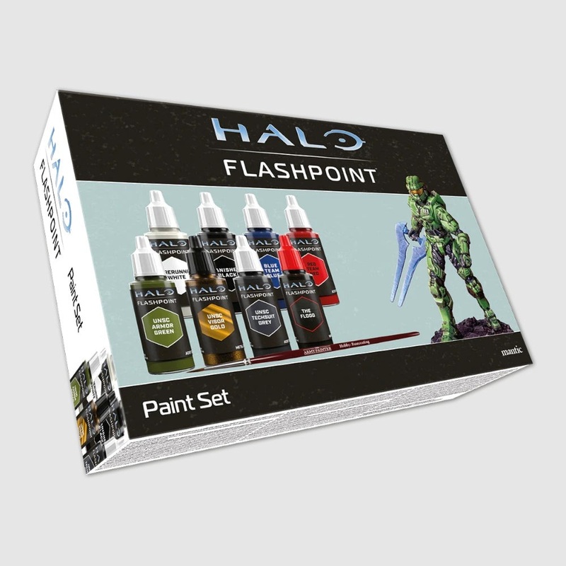Mantic Games MGHA105 HALO Flashpoint – Master Chief Paint Set