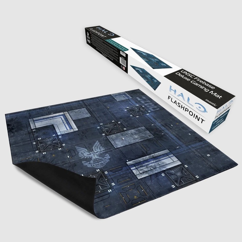 Mantic Games MGHA106 HALO Flashpoint – UNSC Firebase Deluxe Gaming Mat