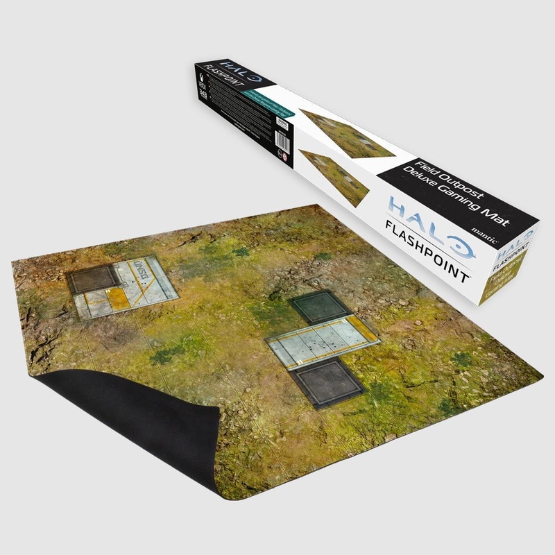 Mantic Games MGHA108 HALO Flashpoint – Field Outpost Deluxe Gaming Mat
