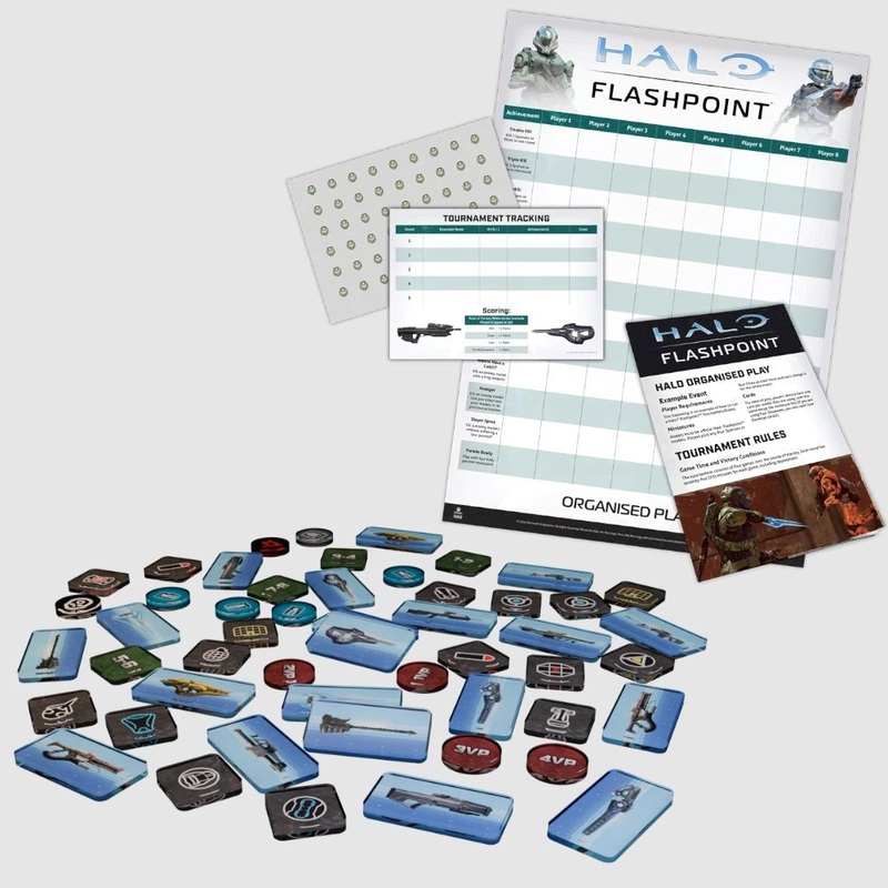 Mantic Games MGHAOP601 HALO Flashpoint – Organised Event Play Kit #1