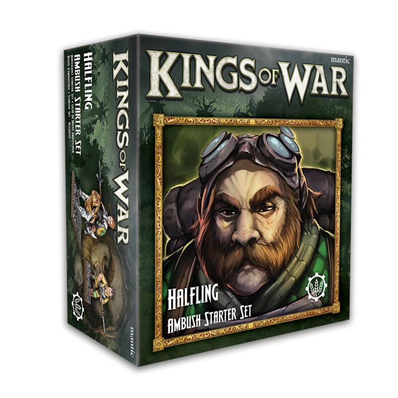 Mantic Games MGKWHF103 Kings of War Halfling Ambush Starter Set