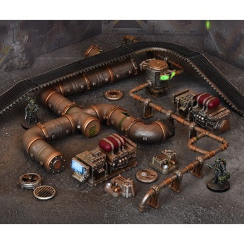 Mantic Games MGTC101 Sci-Fi Terrain Industrial Accessories