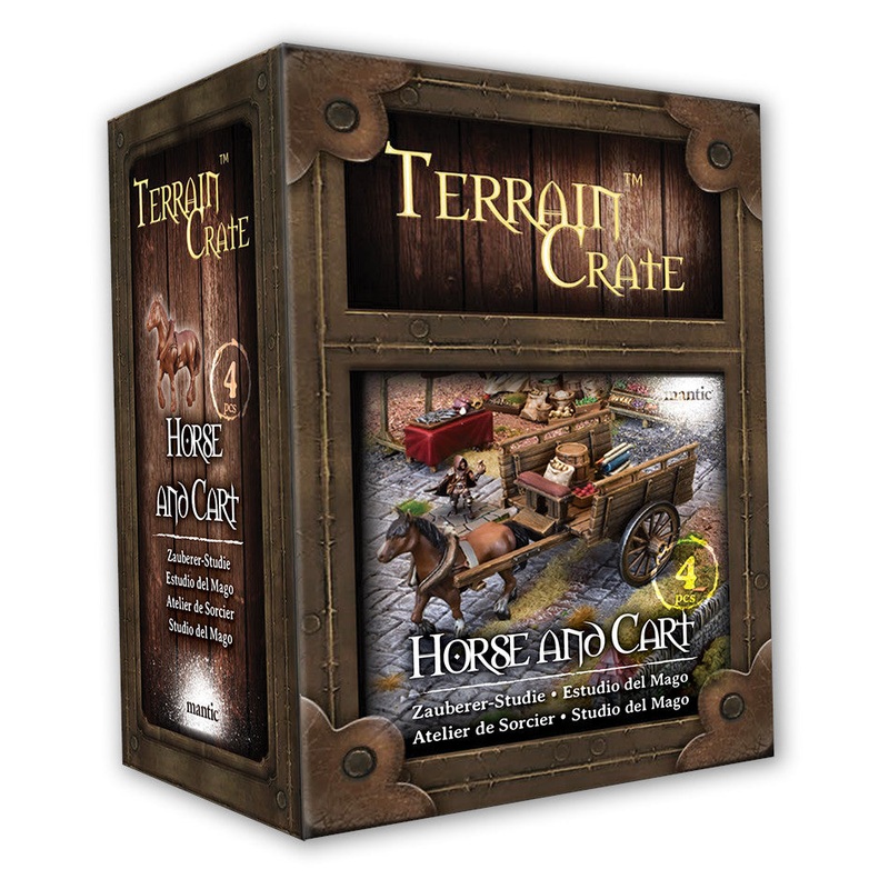 Mantic Games MGTC166 Fantasy Terrain Horse & Cart
