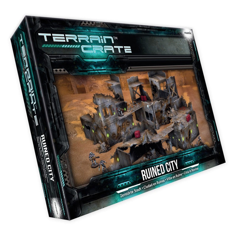 Mantic Games MGTC203 Sci-Fi Terrain Ruined City