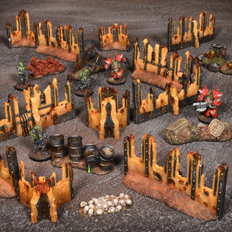 Mantic Games MGTC226 Sci-Fi Terrain Gothic Ruins