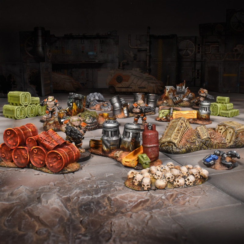 Mantic Games MGTC228 Sci-Fi Terrain Sci-fi Scatter