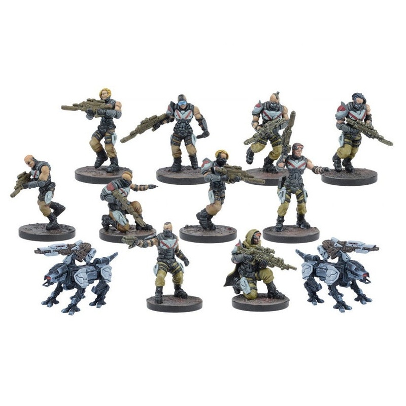 Mantic Games MGWPE302 Firefight Enforcer Pathfinders