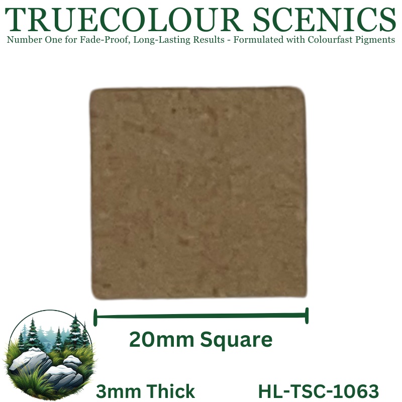 Truecolour Scenics Miniture Base (MDF) – Square – 20mm(W) x 20mm(L) x 3mm(H)