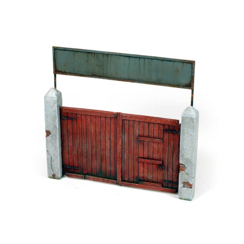 Vallejo AVSC006 Scenic Accessories Village Gate 15×15 cm