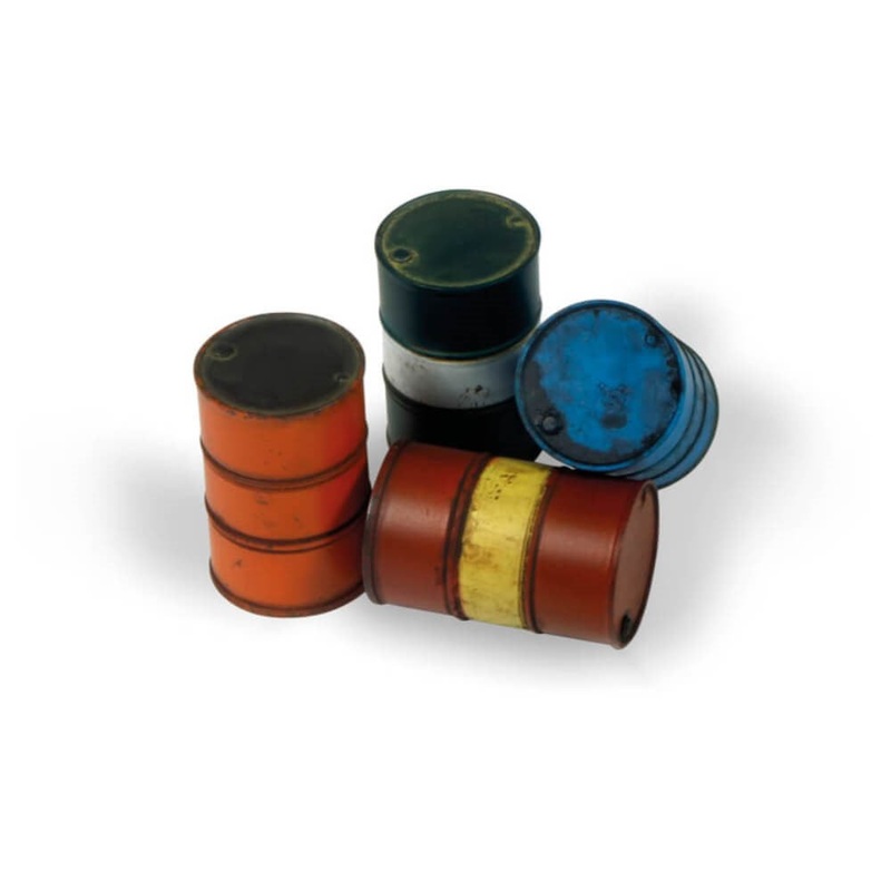 Vallejo AVSC204 Scenic Accessories Modern Fuel Drums