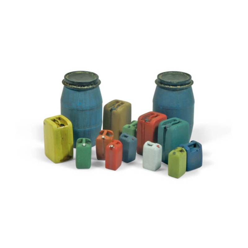 Vallejo AVSC211 Scenic Accessories Assorted Modern Plastic Drums 2
