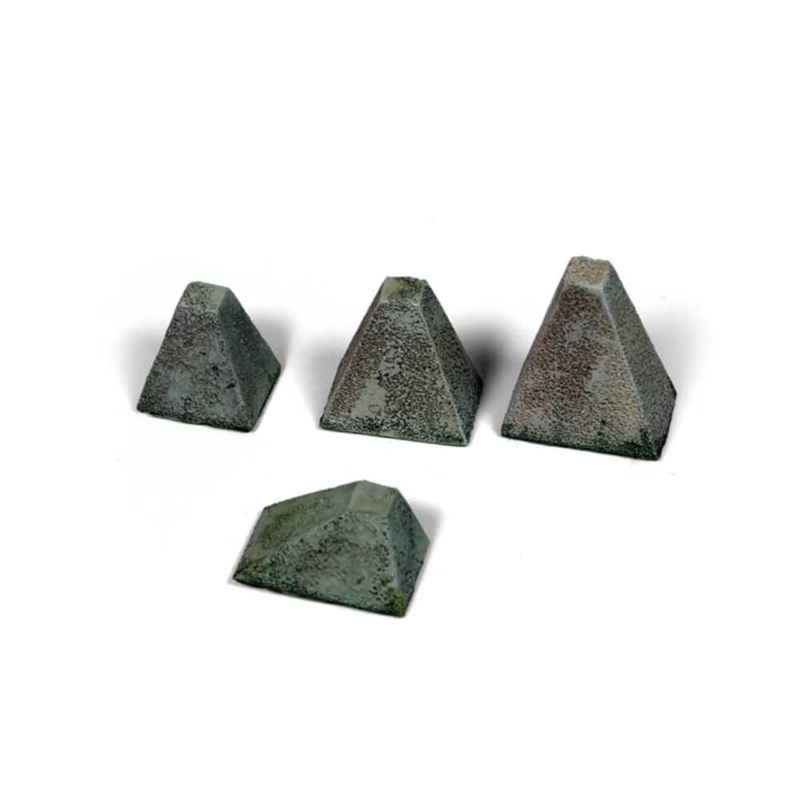 Vallejo AVSC218 Scenic Accessories Hackerhindernis Type 38 Anti-Tank Barriers