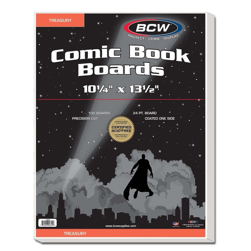 BCW / Monster 1-BBTB Comic Backing Boards Treasury 10 1/4 X 13 1/2