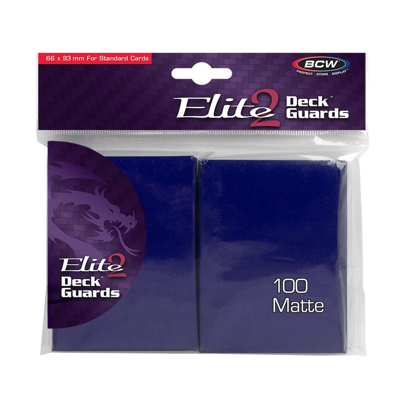 BCW / Monster 1-DGEM2-BLU Deck Guard Elite 2 (100) Blue