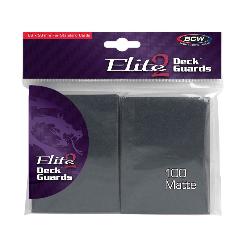 BCW / Monster 1-DGEM2-CGY Deck Guard Elite 2 (100) Cool Grey