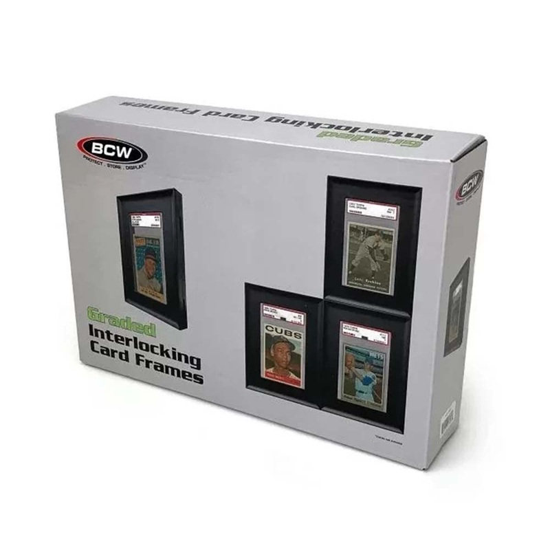 BCW / Monster 1-ICF-G-BLK Interlocking Card Frame Graded Black