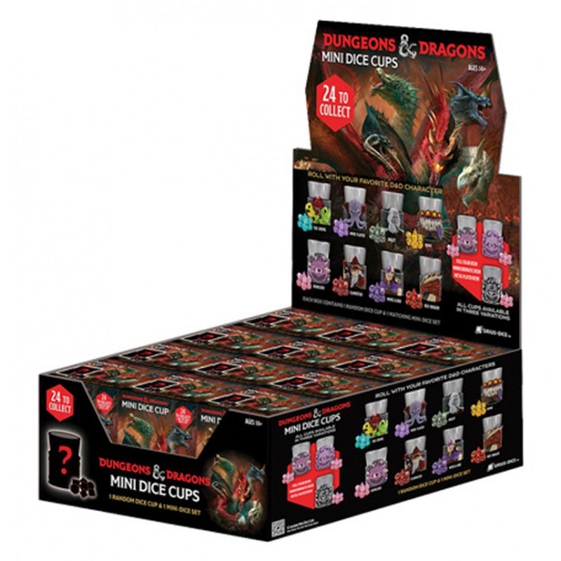 Sirius DZ2003-01 Dice D&D Mini Dice Cups PDQ