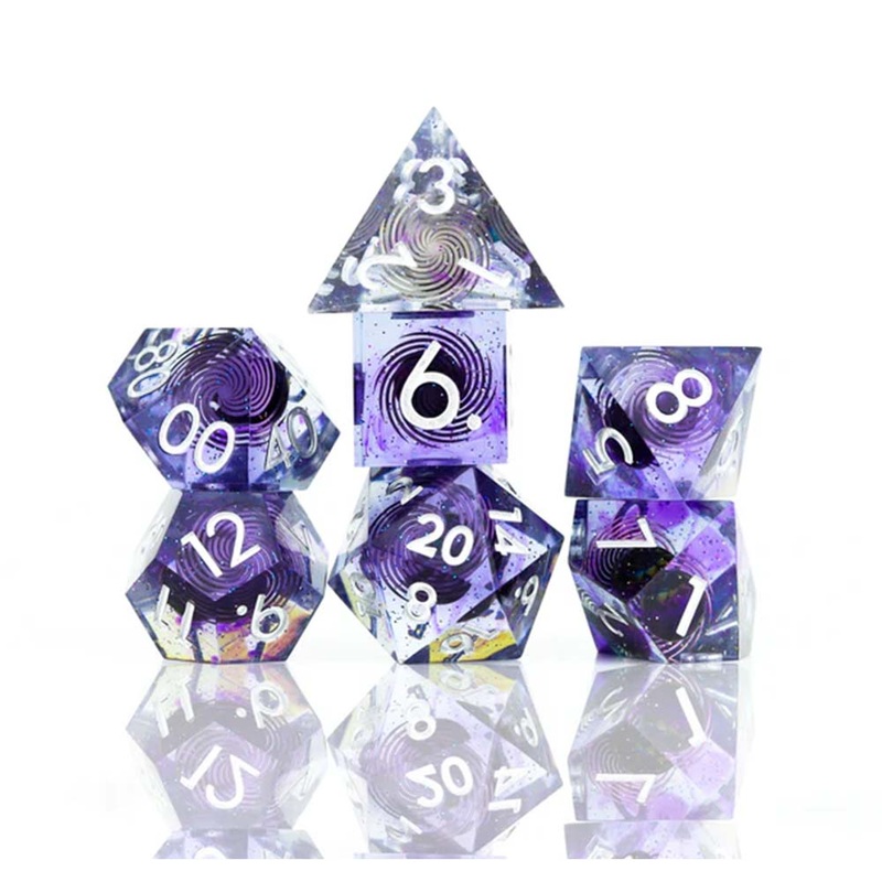Sirius SIRIUS14-04 Dice Set Sharp Midnight