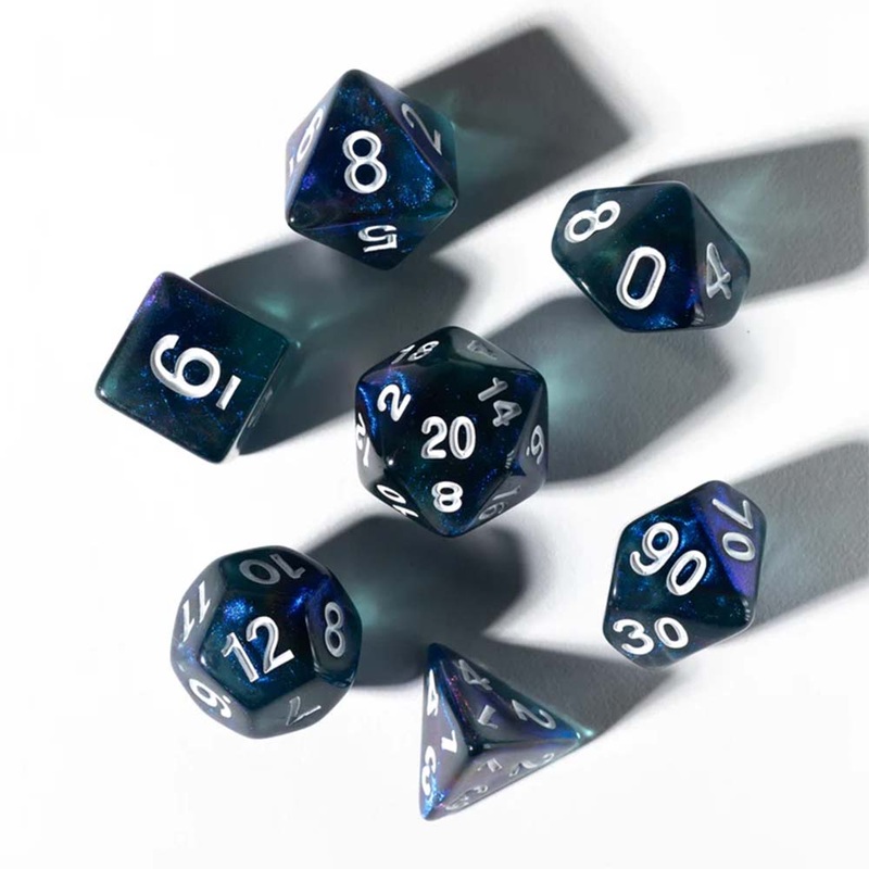 Sirius SIRIUS16-03 Dice Set Treasure Sapphire