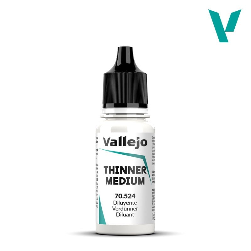 Vallejo AV70524 Auxiliaries Thinner 18ml