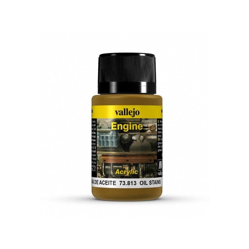 Vallejo AV73813 Weathering Effects Oil Stains 40 ml