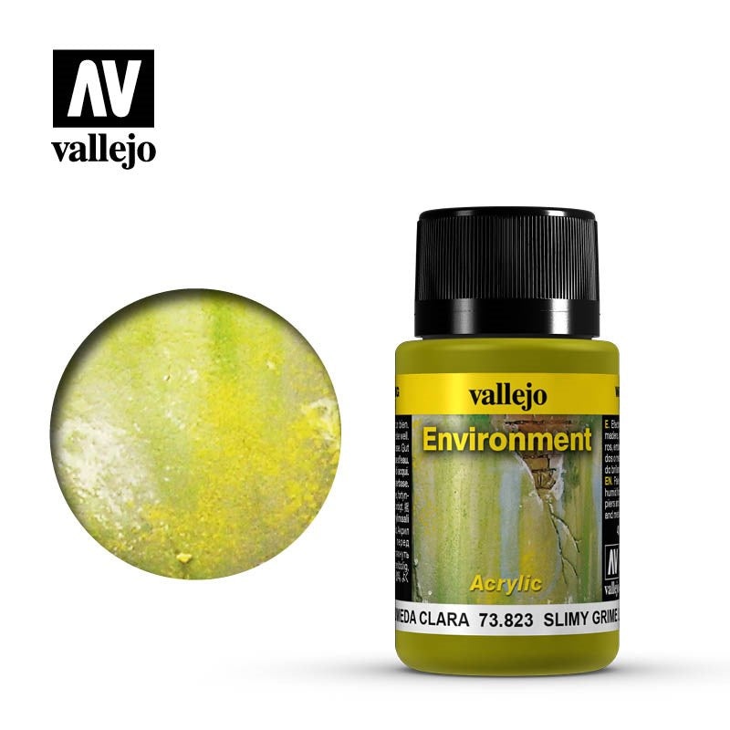 Vallejo AV73823 Weathering Effects Slimy Grime Light 40 ml