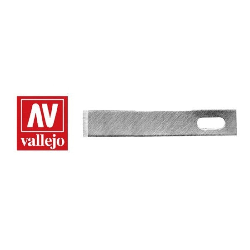 Vallejo AVT06004 Hobby Tools #17 Chiselling Blades (5) for no.1 handle