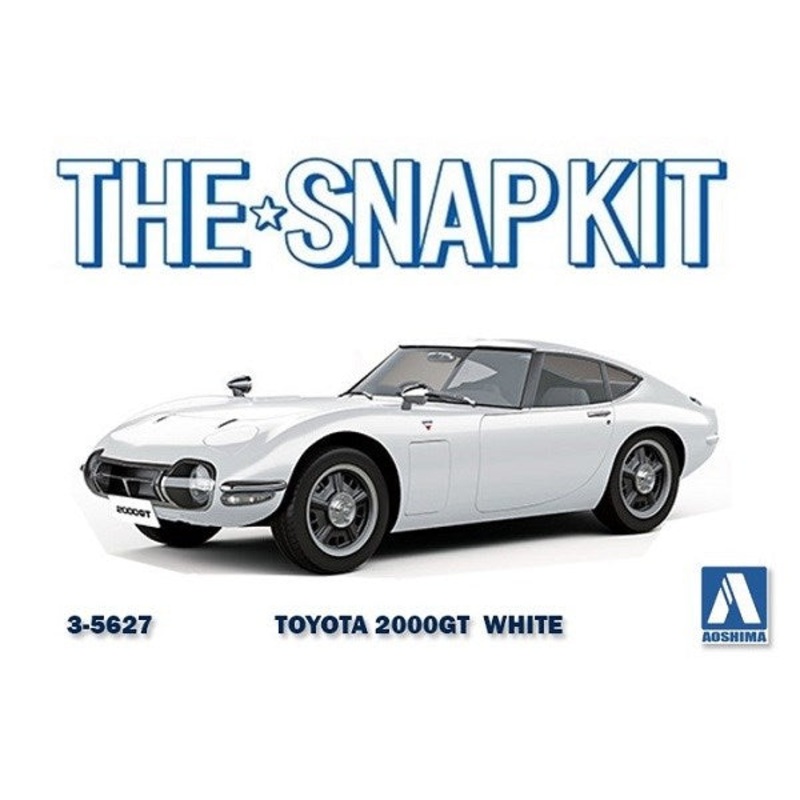Aoshima 5627 1/32 TOYOTA 2000GT – WHITE