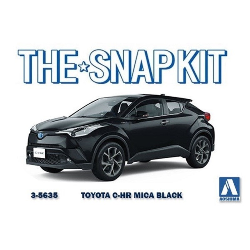 Aoshima 5635 1/32 TOYOTA C-HR – MICA BLACK