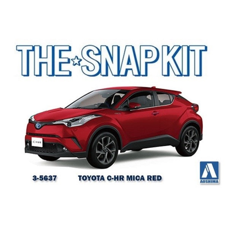 Aoshima 5637 1/32 TOYOTA C-HR – MICA RED
