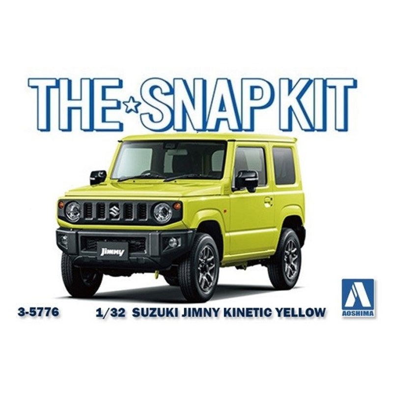 Aoshima 5776 1/32 SUZUKI JIMNY – KINETIC YELLOW