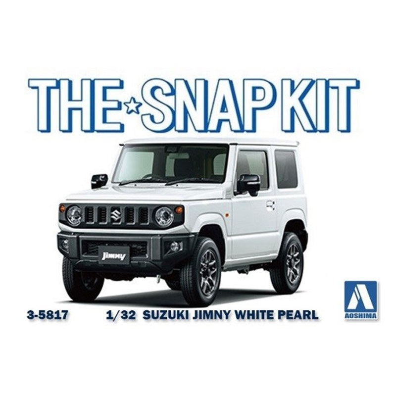 Aoshima 5817 1/32 SUZUKI JIMNY – WHITE PEARL