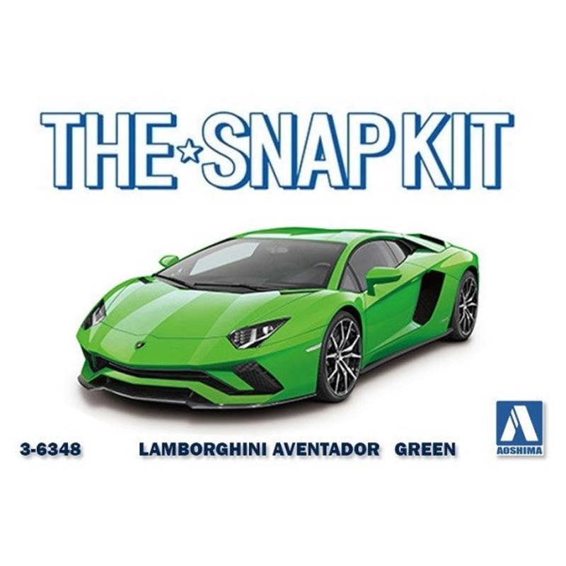 Aoshima 6348 1/32 LAMBO AVENTADOR S – PEARL GREEN