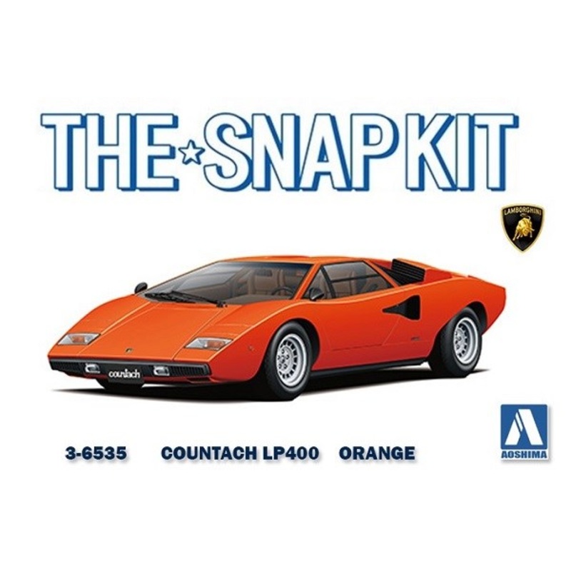 Aoshima 6535 1/32 LAMBO COUNTACH LP400 – ORANGE