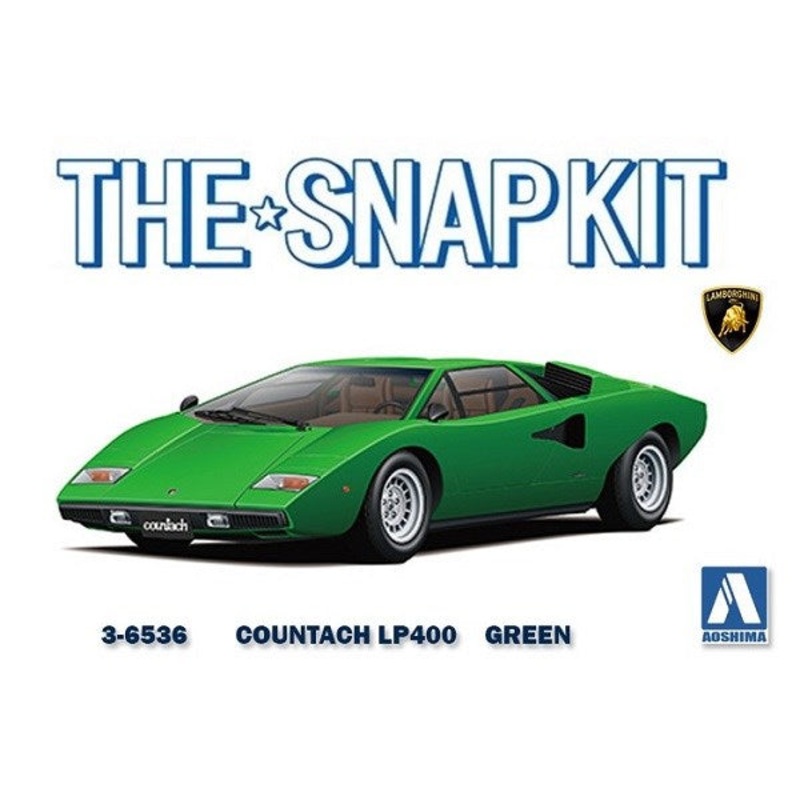 Aoshima 6536 1/32 LAMBO COUNTACH LP400 – GREEN