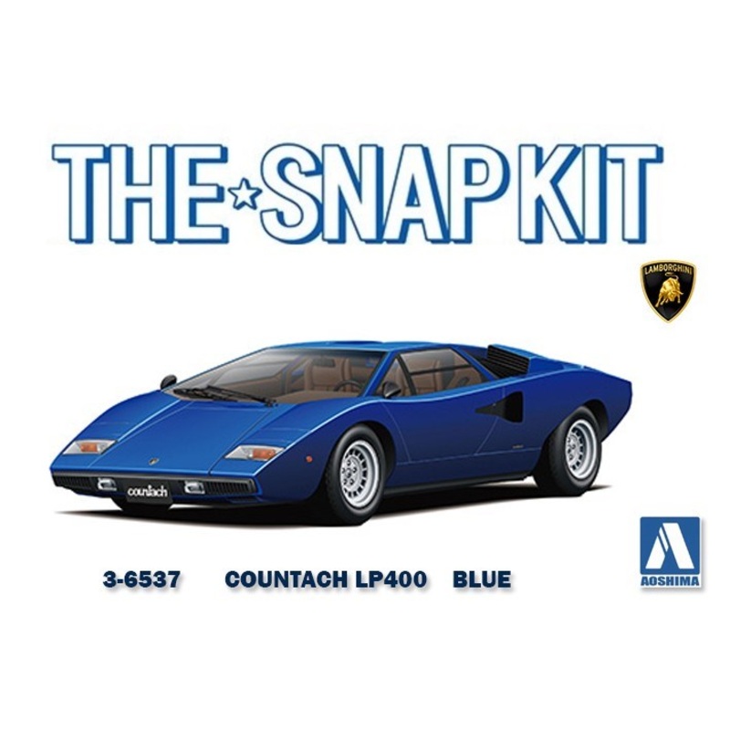 Aoshima 6537 1/32 LAMBO COUNTACH LP400 – BLUE