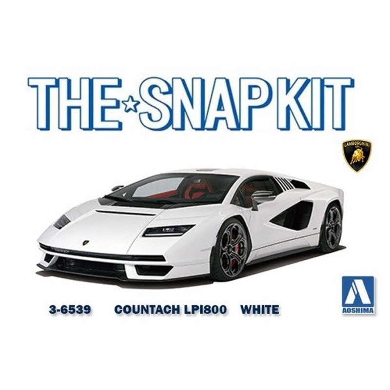 Aoshima 6539 1/32 LAMBO COUNTACH LPI800 – WHITE