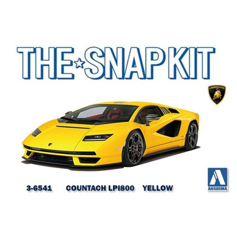 Aoshima 6541 1/32 LAMBO COUNTACH LPI800 – YELLOW