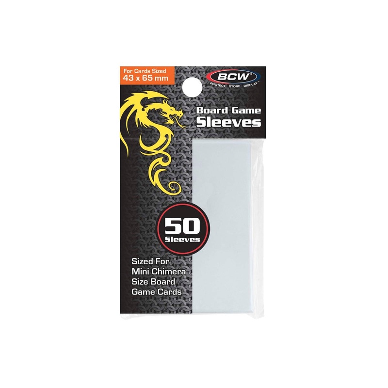 BCW / Monster 1-BG-43X65 Board Game Sleeves Mini Chimera (43mm x 65mm)